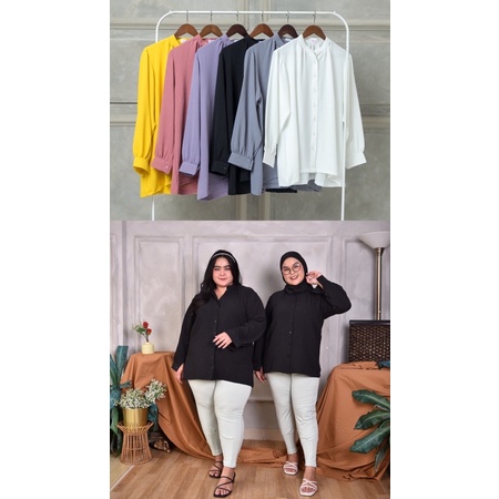 Zoey Shirt (kemeja BIG SIZE PLUS SIZE)