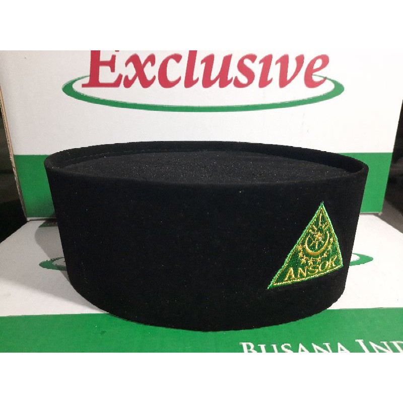PECI LOGO ANSOR MURAH SONGKOK ANSOR BORDIR KOPYAH ANAK LOGO ANSOR