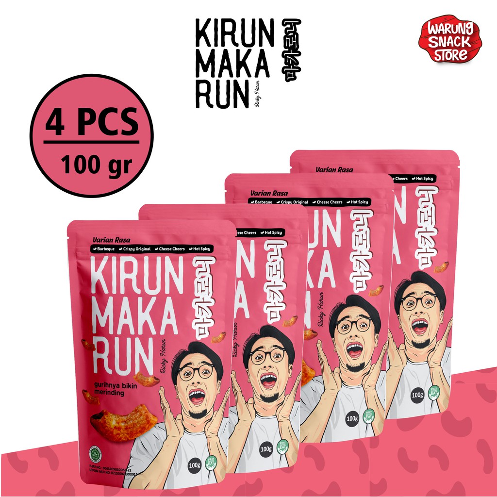 

(COMBO HEMAT) Makaroni "Kirun Makarun" 4 varian rasa