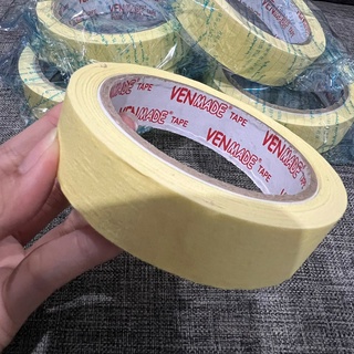 LAKBAN KERTAS KECIL  1 inch ( 24 MM / 20 METER ) / ROLL MERK VENMADE