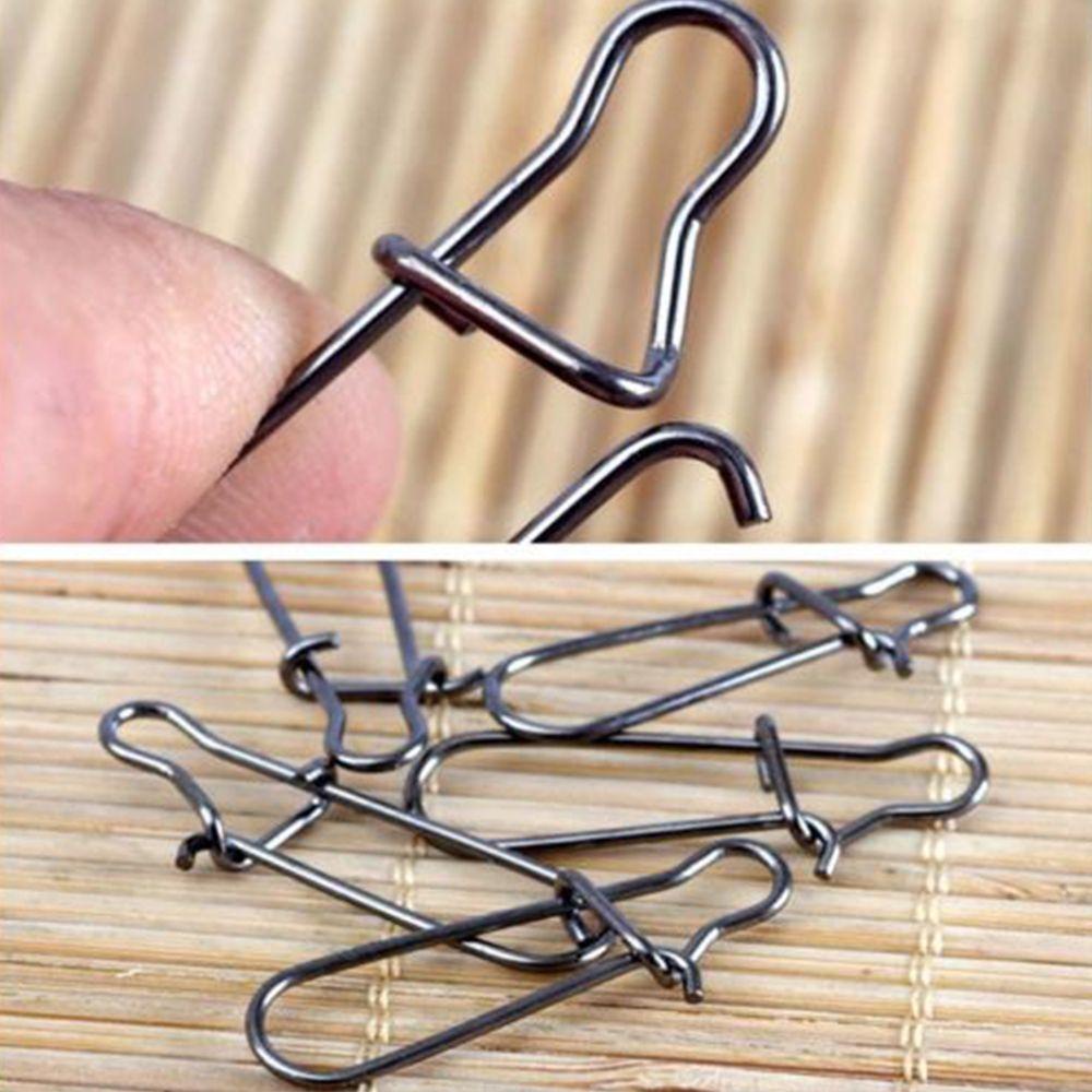 Chookyy 100PCS Snap Gantung Memancing Kualitas Tinggi Stainless Steel 12mm-33.5mm Konektor Tahan Lama