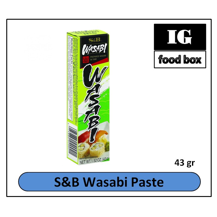 

S&B Wasabi Paste - Pasta Wasabi 43 gr