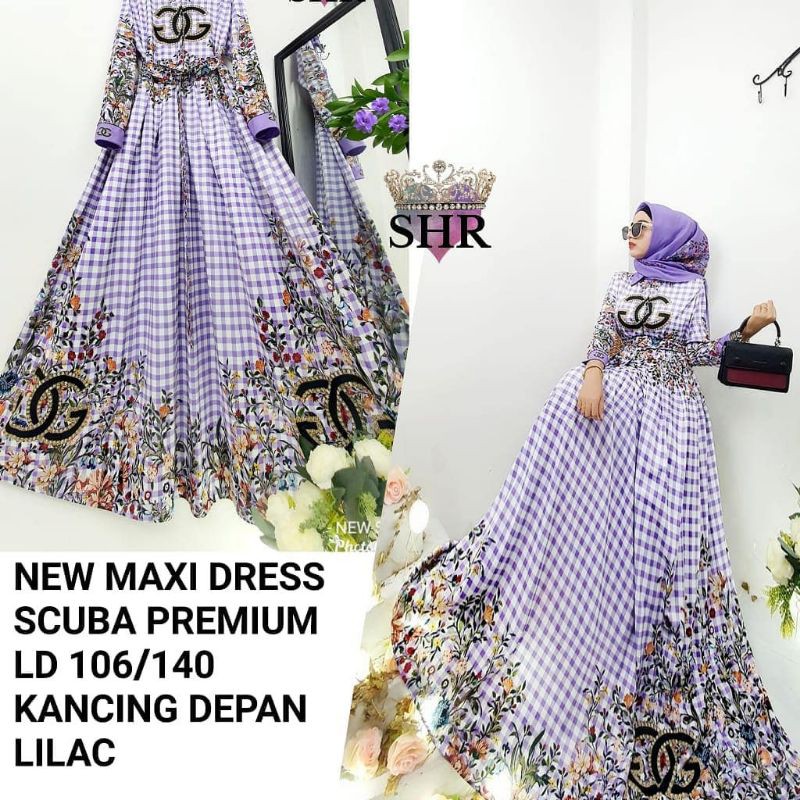 READY NEW MAXI DRESS SHR ORI CERUTY PREMUIM