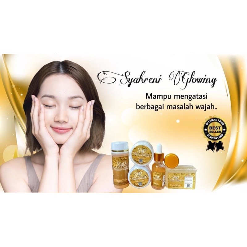PAKET LENGKAP SYAHRENI GLOWING ORIGINAL 100% (CREAM SYR)