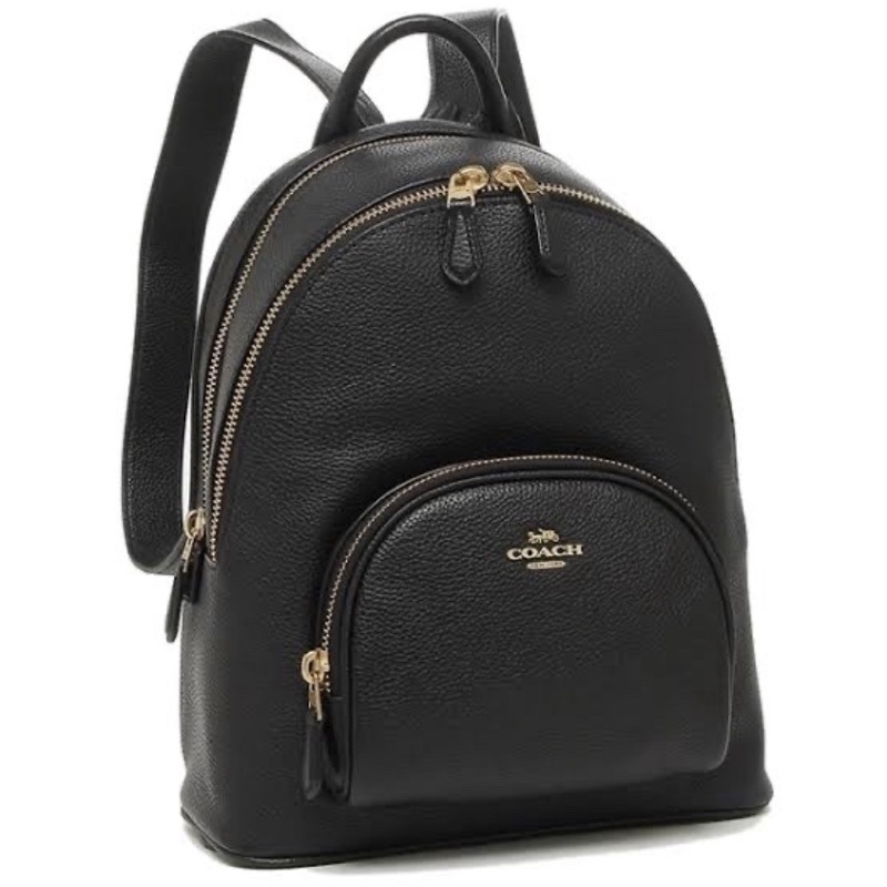 {READY} Coach Carrie Backpack 23 in Pebble Leather (997)