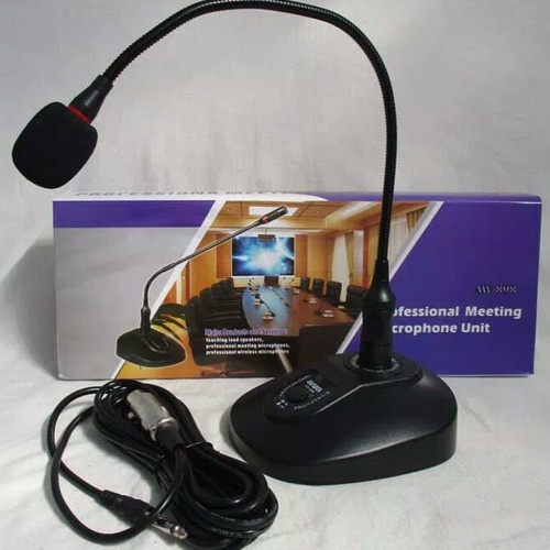 Aiwa AW-898 Mic Meja/Mic Meeting/ conference Condeser Microphone