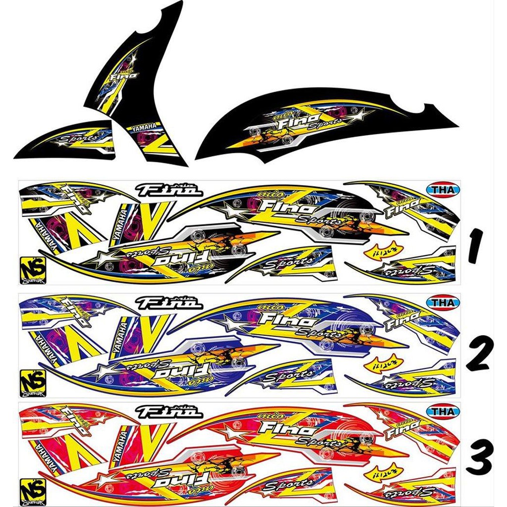 STRIPING THAILAND FINO KARBU OLD