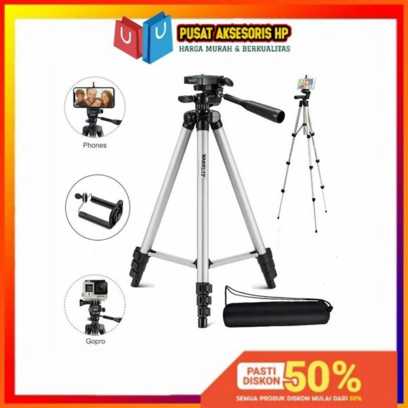 Tripod Weifing 3110A free holder U / Tripod HP, kamera DSLR, Phone Holder