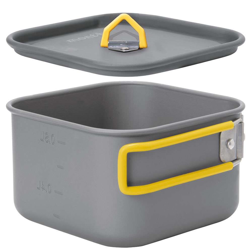 Cooking Set Mont-Bell Alpine Cooker Square 12+13 Set