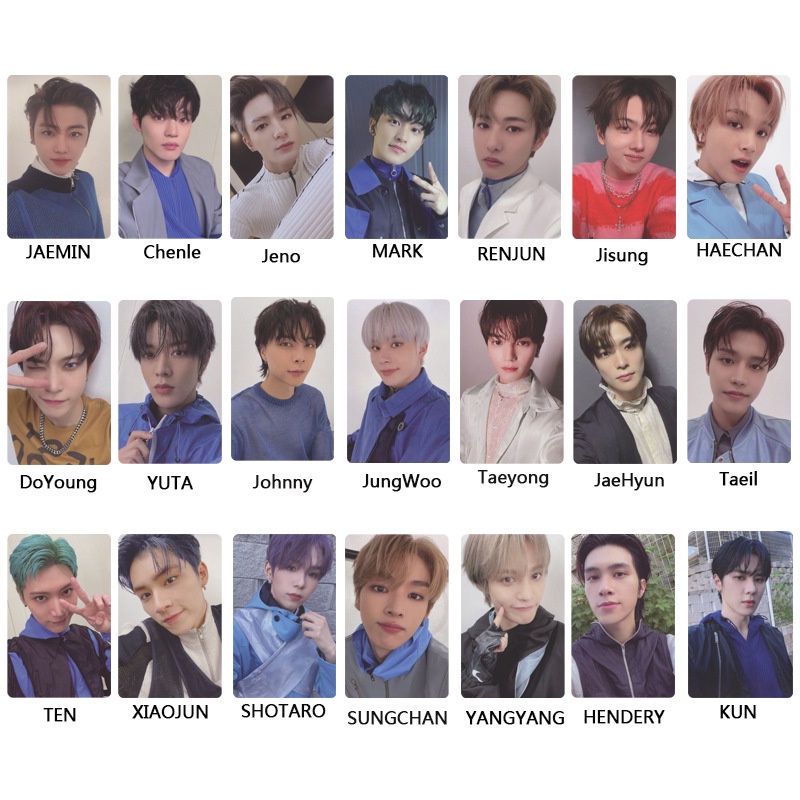 7pcs / set Kartu Foto Album KPOP NCT 2021 Universe