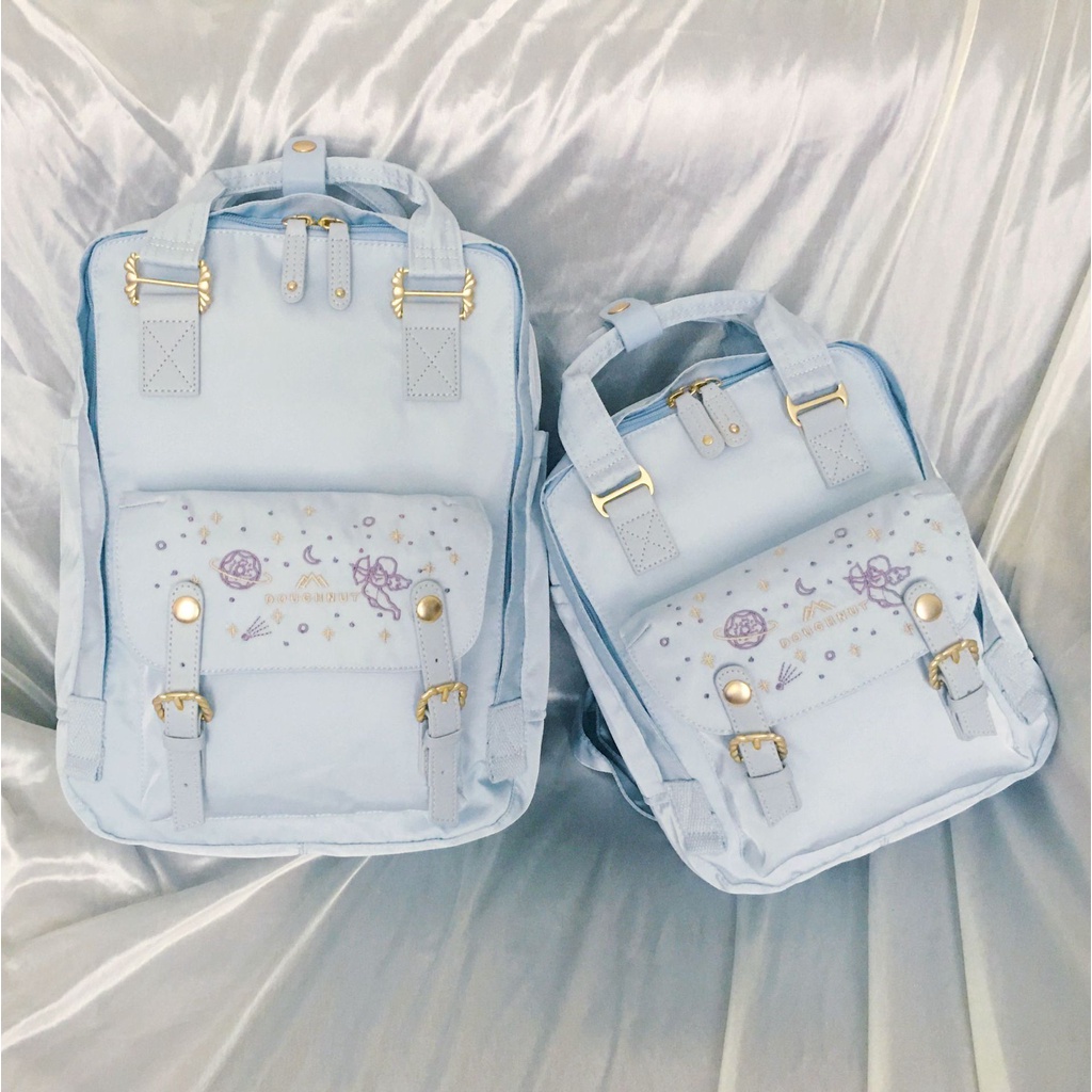 Tas Wanita Ransel Doughnut Maccaron Backpack Import