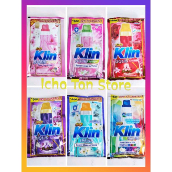 Sabun cuci baju cair [Soklin]