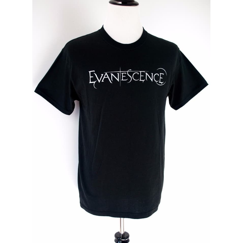 Tshirt / Kaos / Baju Evanescence - Hitam