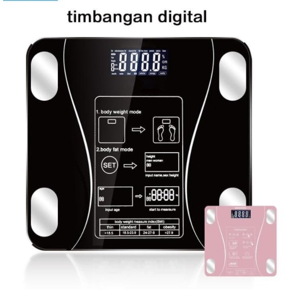 Timbangan Badan Digital Supscale