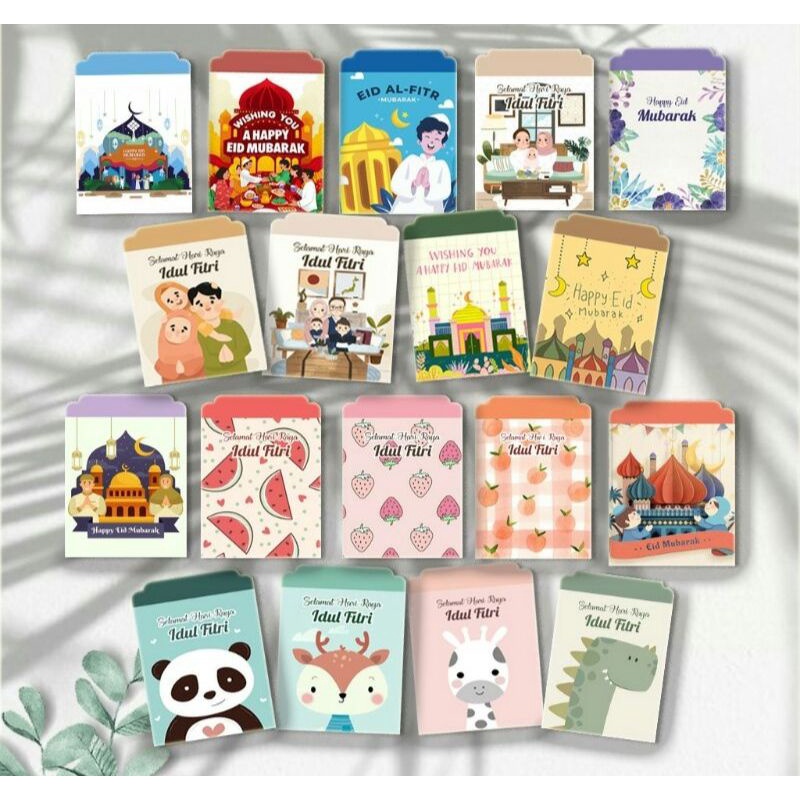 

Amplop lebaran uk M vintage series
