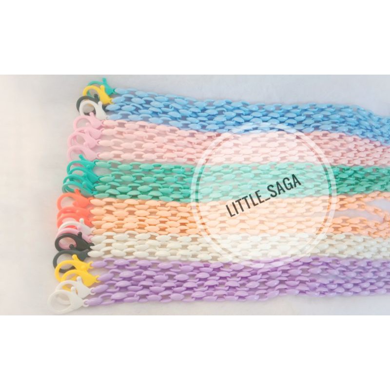 MASK STRAP RANTAI MASKER IMPORT MASK HOLDER LANYARD KOREA GANTUNGAN MASKER KALUNG MASKER STRAP