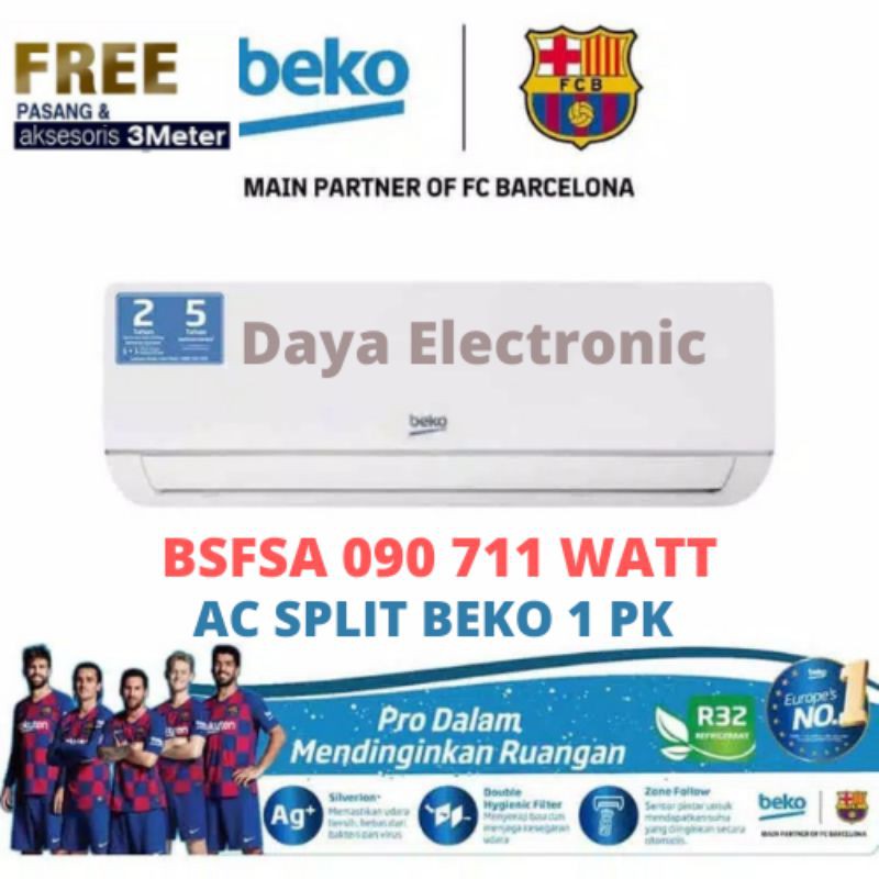 INCLUDE PASANG AC 1 SATU PK BEKO BSFSA 090/091 AC SPLIT