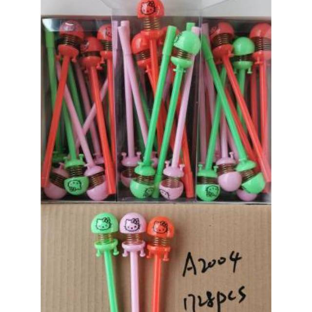 

Pen gel per karakter hello Kitty isi 12 pcs