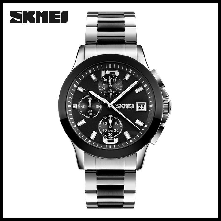 MURAH MERIAH JAM TANGAN PRIA ORIGINAL SKMEI 9126 HITAM ANTI AIR / ALEXANDER ROLEX !!!