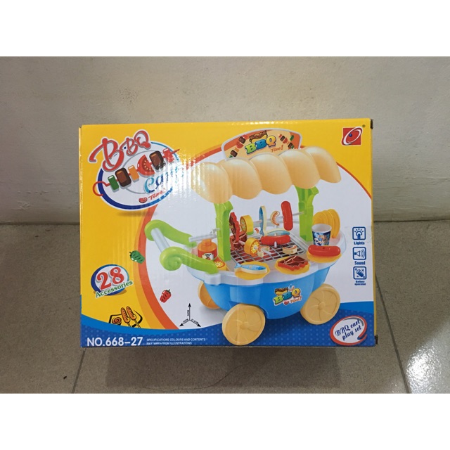 BBQ Play Set / Mainan Anak BBQ Set