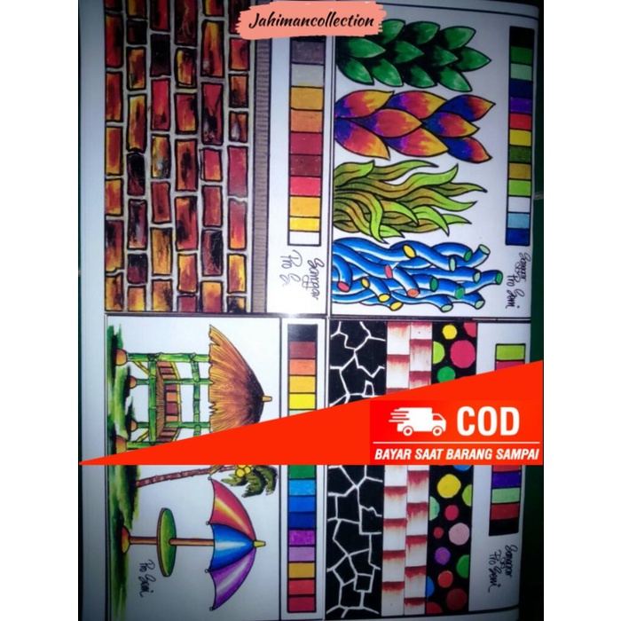 

✨ BISA COD ✨ buku motif dekoratif