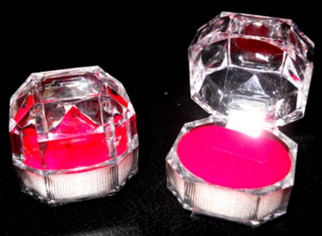Box tempat kotak Cincin mika acrylic
