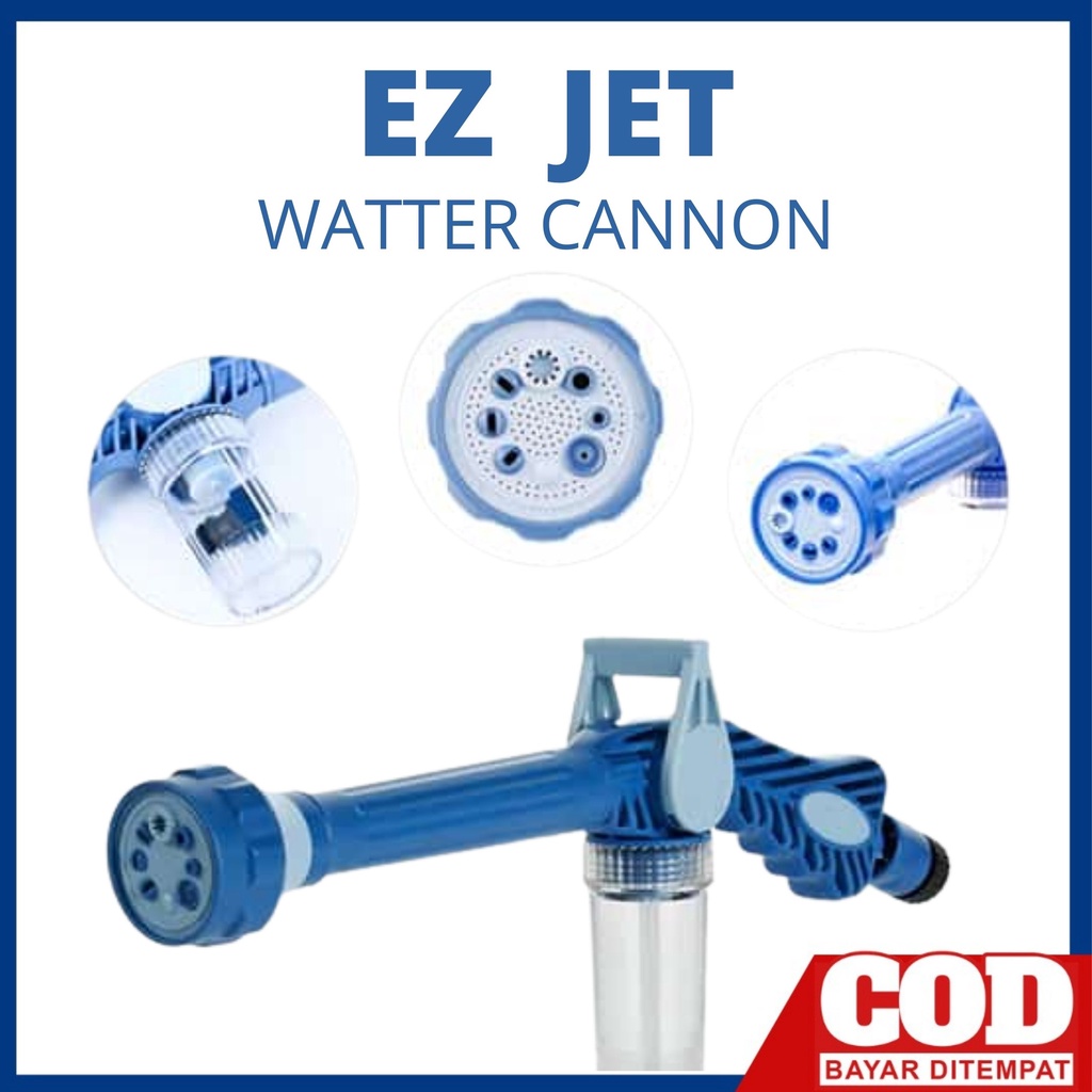 EZ JET WATER CANNON SPRAY ALAT SEMPROT CUCIAN MOBIL CANON