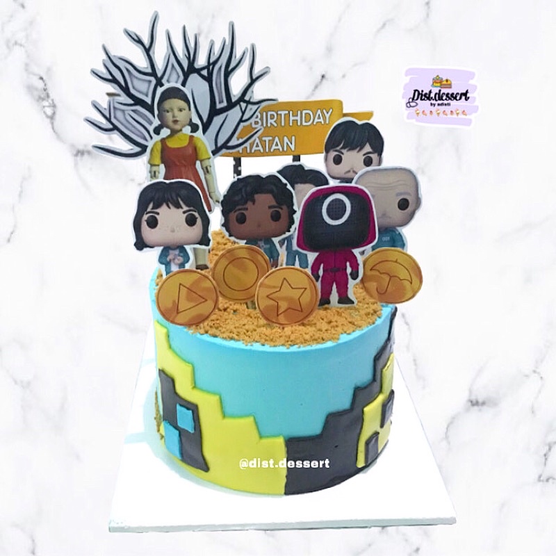 

squid game cake
