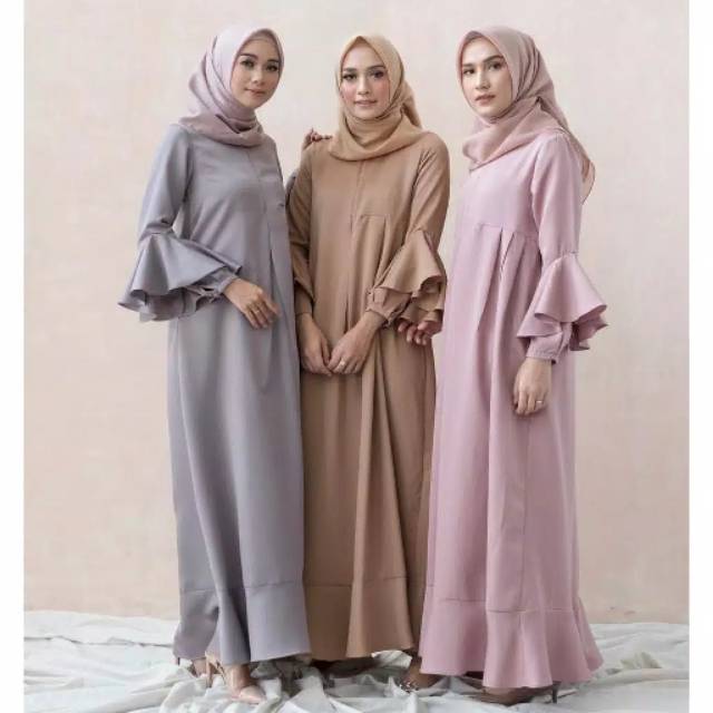 New Belle Dress - gamis terbaru
