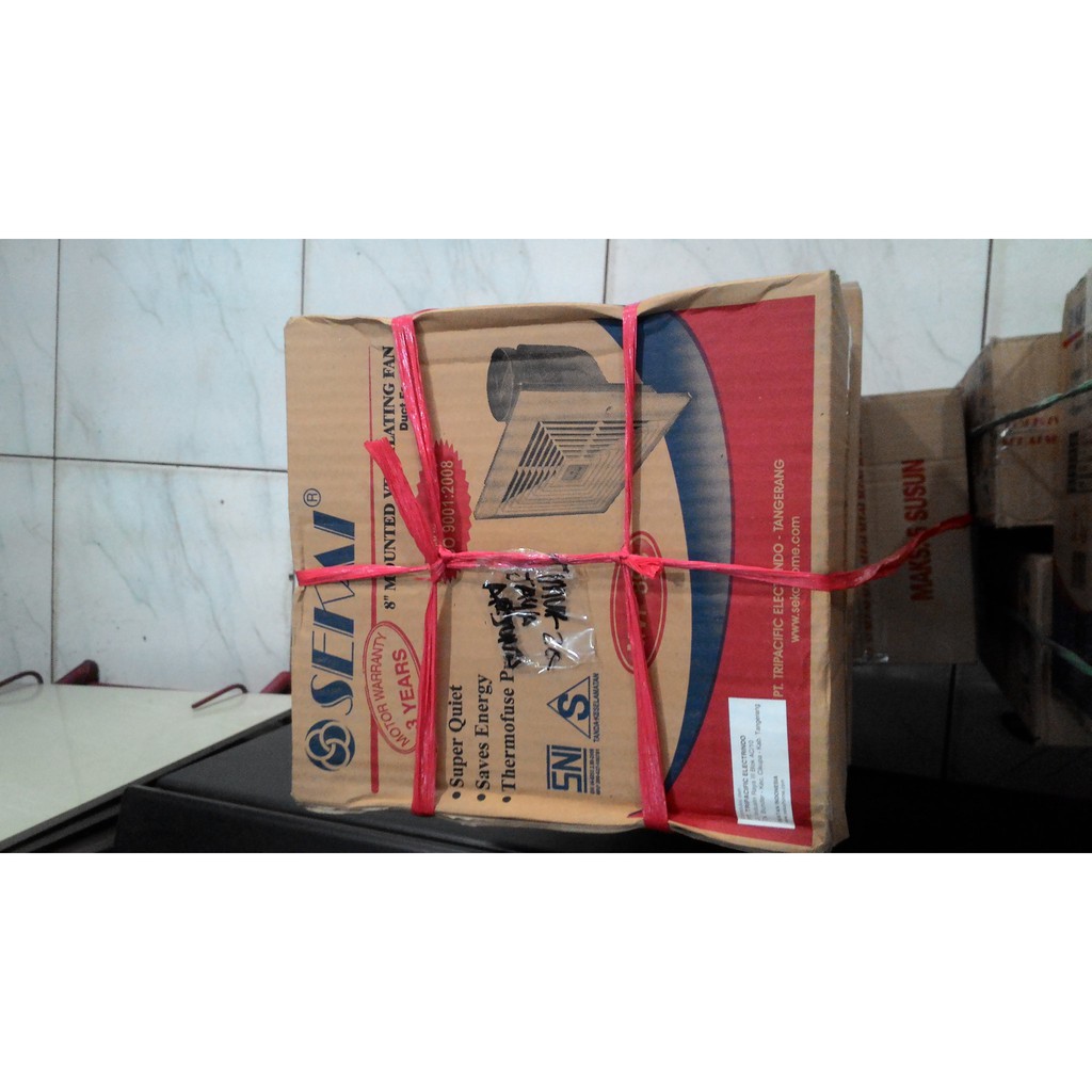 KIPAS ANGIN / EXHAUST FAN PLAFON / CEILING HISAP SEKAI MVF 893