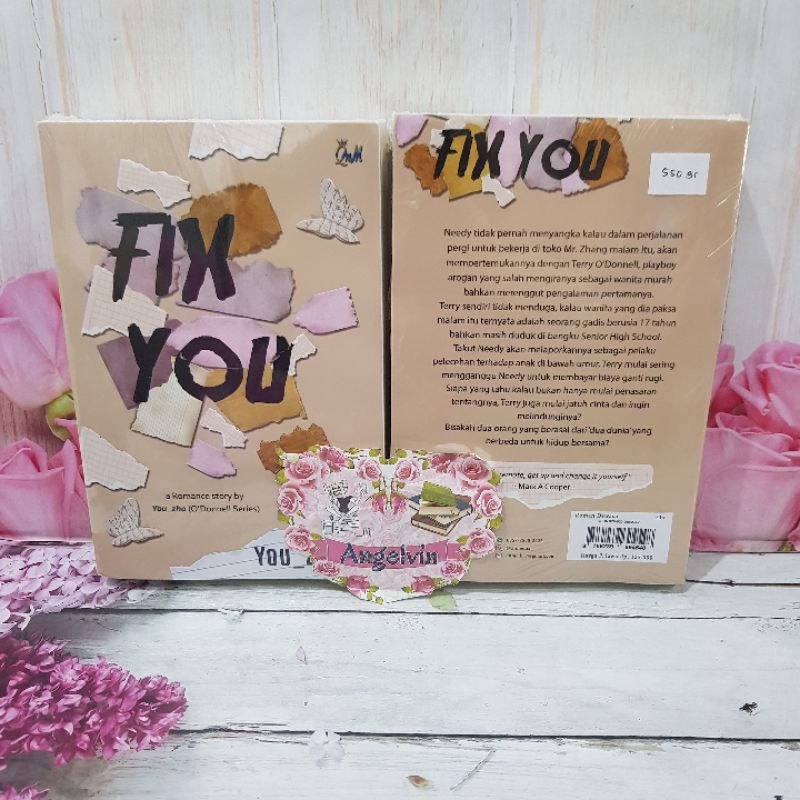 Buku Novel Fix You by You_Zha
