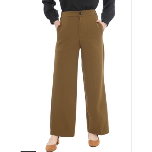 Blanik kyomi Blouse Pants Celana Wanita panjang