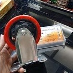 

roda pu 4inch mati /roda pu medium duty taiwan ball bearing
