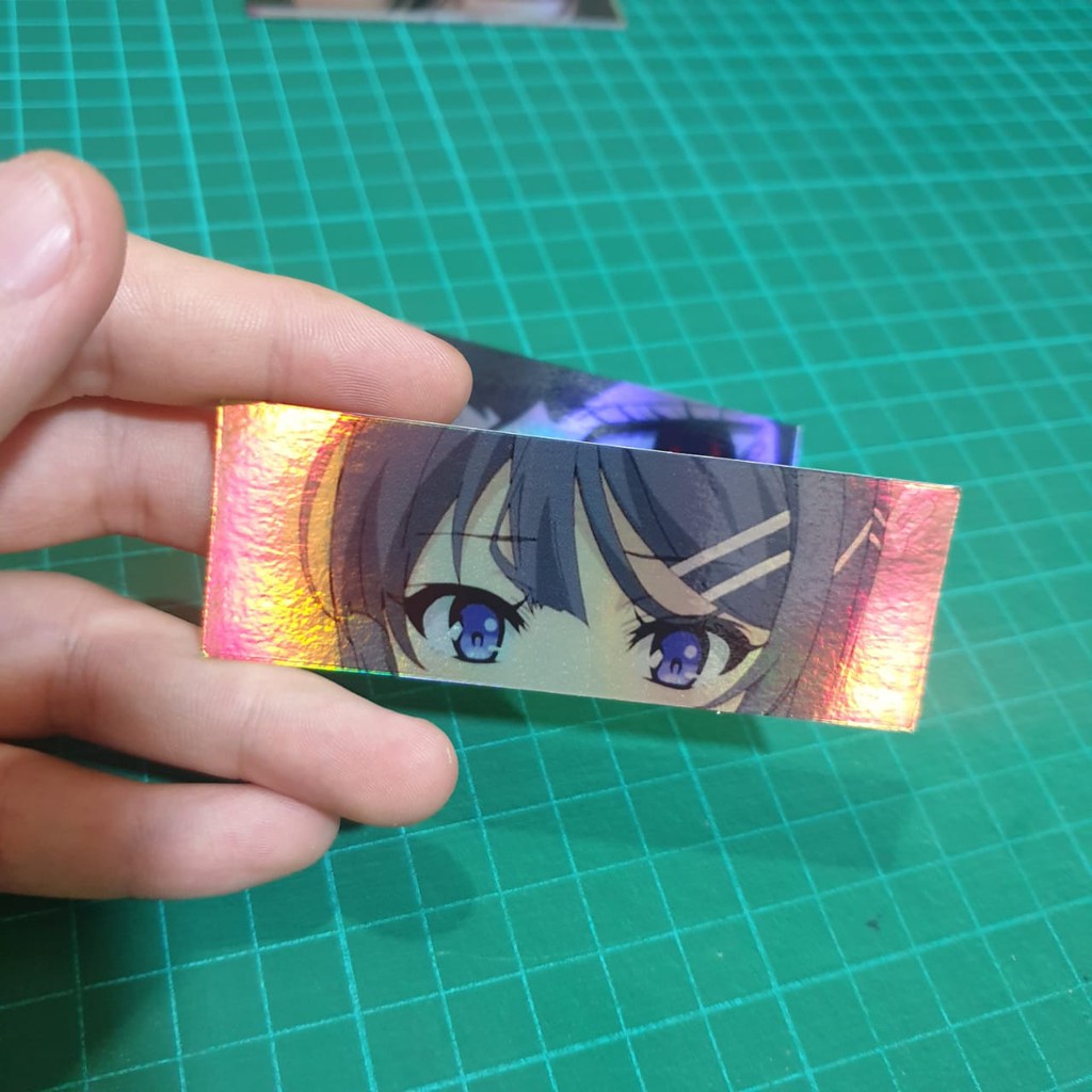 

Sticker Hologram Anime - PSH593 - Slap - Mai Sakurajima