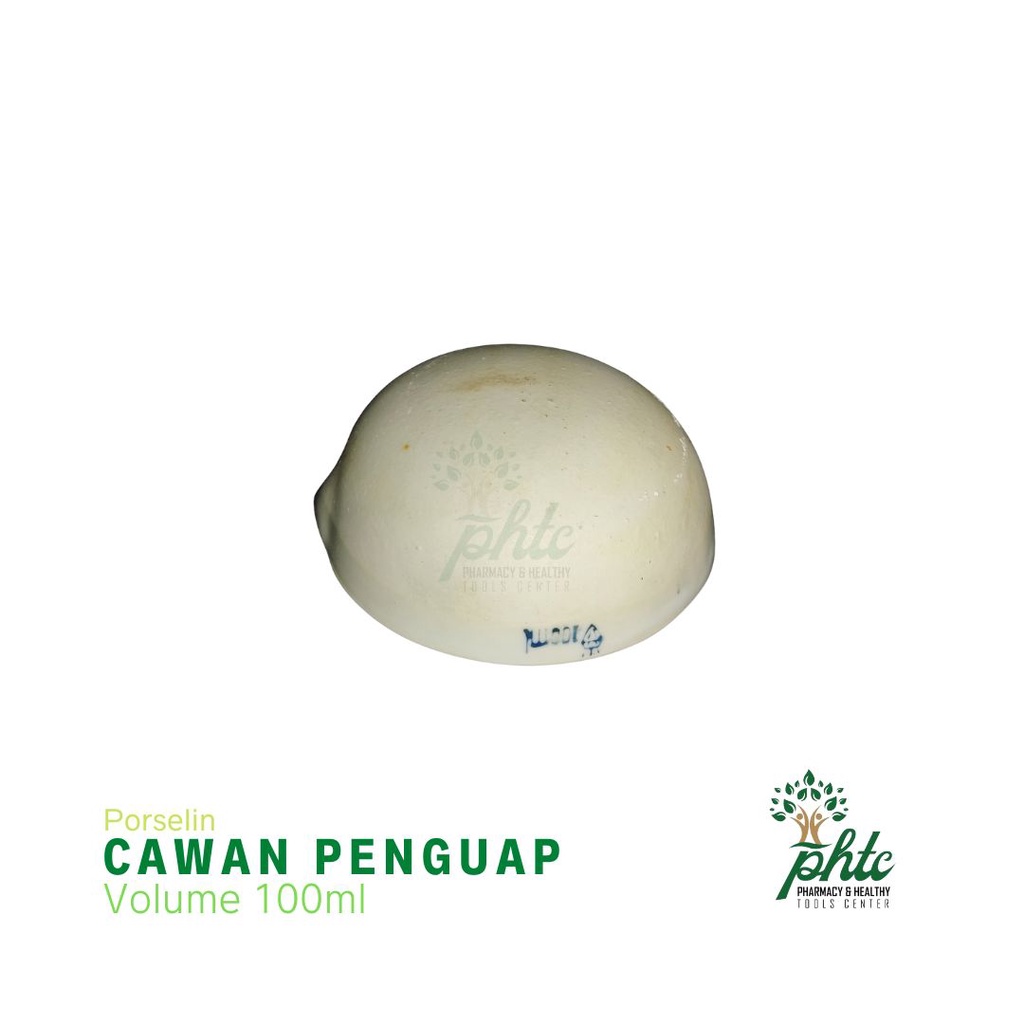 Cawan Uap 100ml l Cawan Porselin 100ml - Cawan Penguap