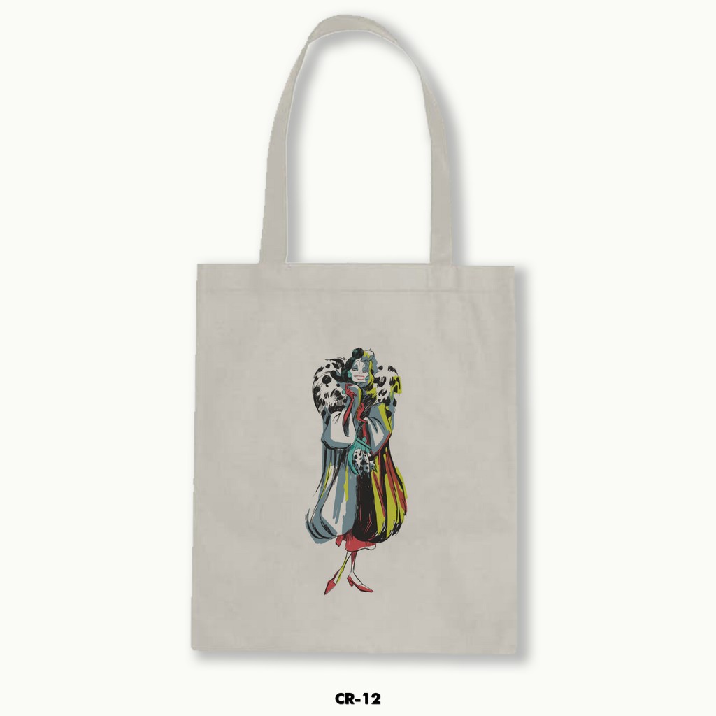 TOTE BAG BLACU - CRUELLA .01