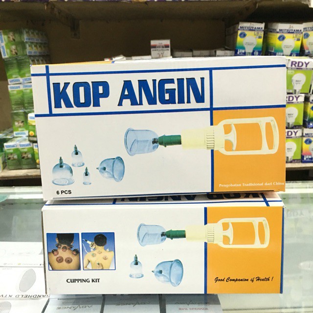 Kop angin kesehatan isi 6pcs