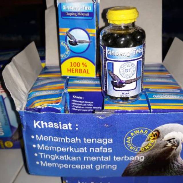 Jamu Merpati Ginseng Teki Merpati Balap Merpati Kolong Dll