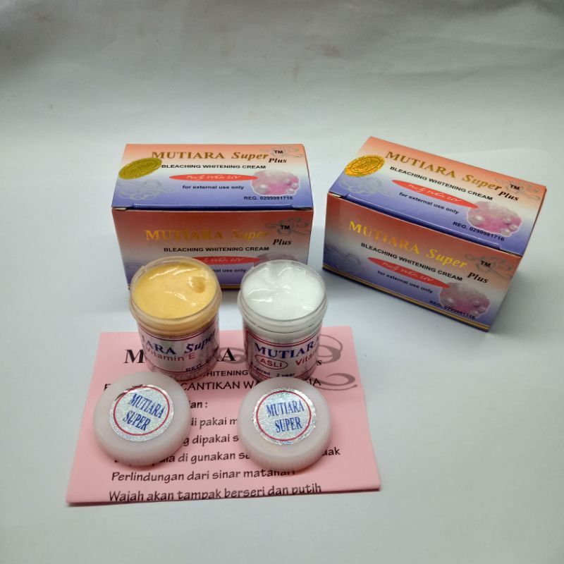 CREAM MUTIARA SUPER BLEACHING WHITENING ORIGINAL