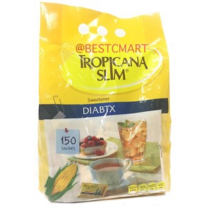 

TROPICANA SLIM SWEETENER DIABTX 150 SACHET (@ 2 GR)