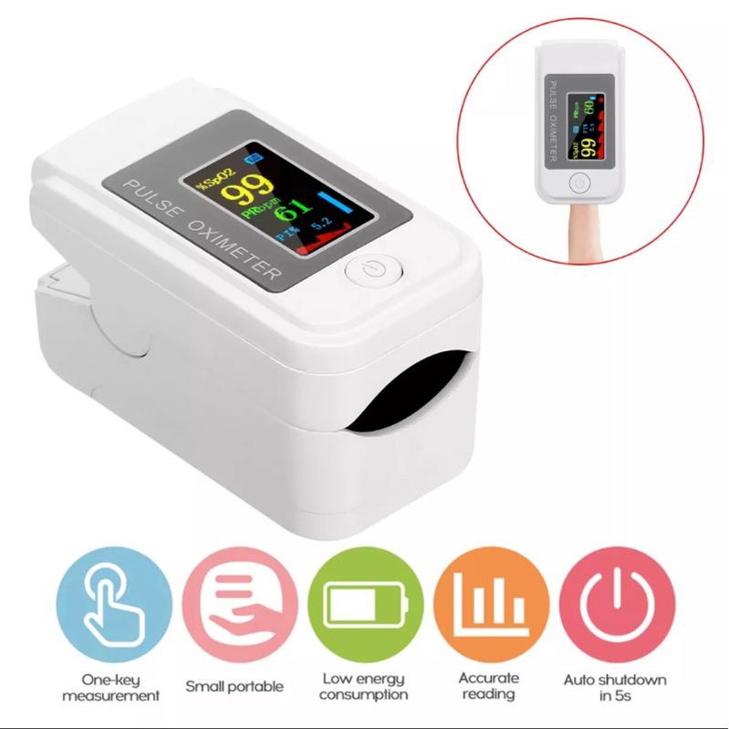 OXIMETER SO911 SO811 MD2370 (100% Berfungsi, Termasuk Baterai)