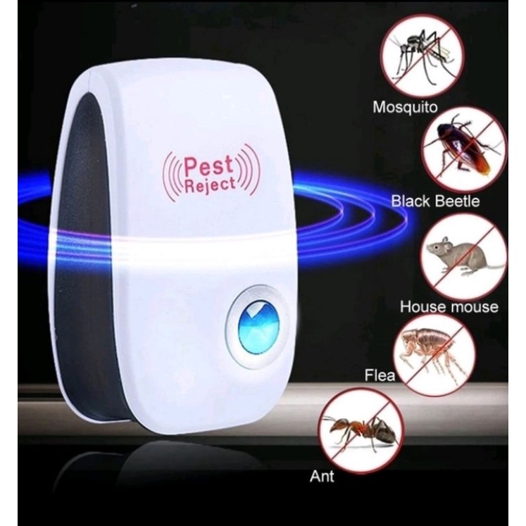 Alat Pengusir Nyamuk, Kecoa, Lalat, Tikus, Serangga lain nya..PEST REJCT ULTRASONIC