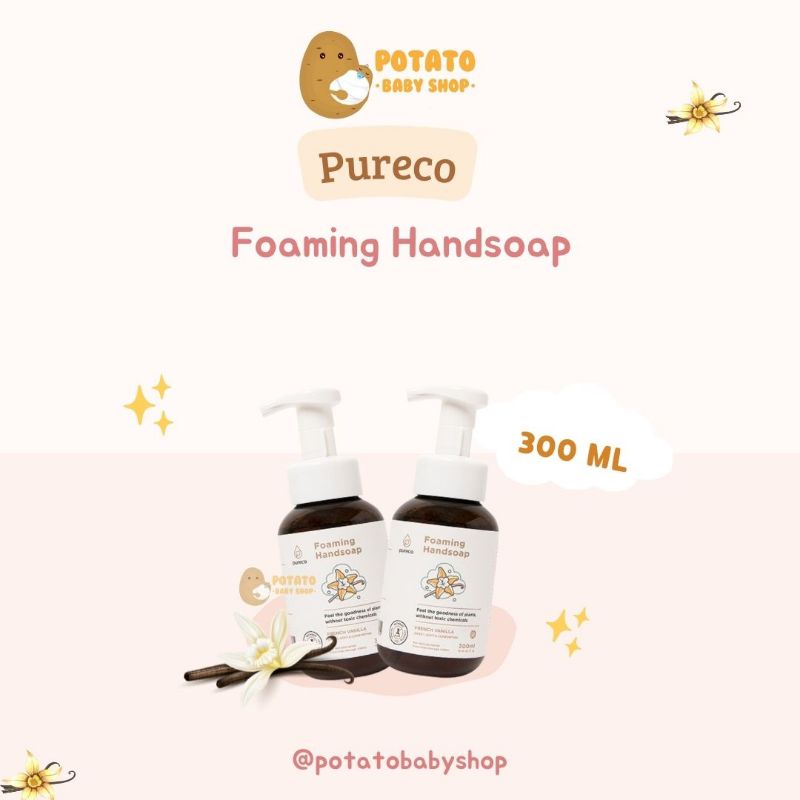 Pureco Foaming Handsoap 300 ml - Sabun Cuci Tangan Foam