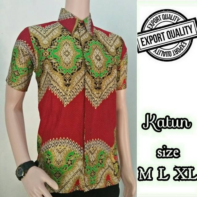 Hem batik prada anjani bahan katun batik pekalongan