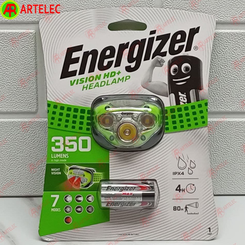 Senter Kepala Energizer 350 lumens HeadLamp energizer HDC323