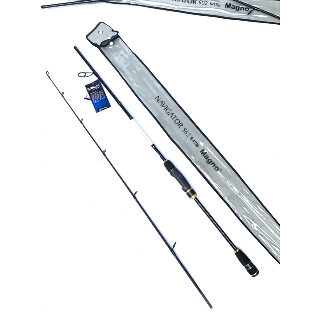 Joran Spinning Magno Navigator Blank Carbon Solid 165 180 Max Drag 15K - 1.65cm Maniac.Fishing