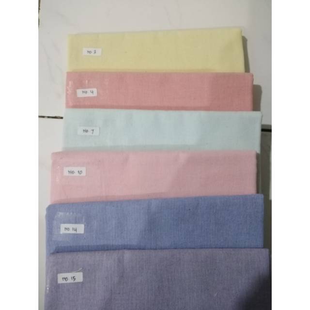 Kain blacu warna 50x150 cm