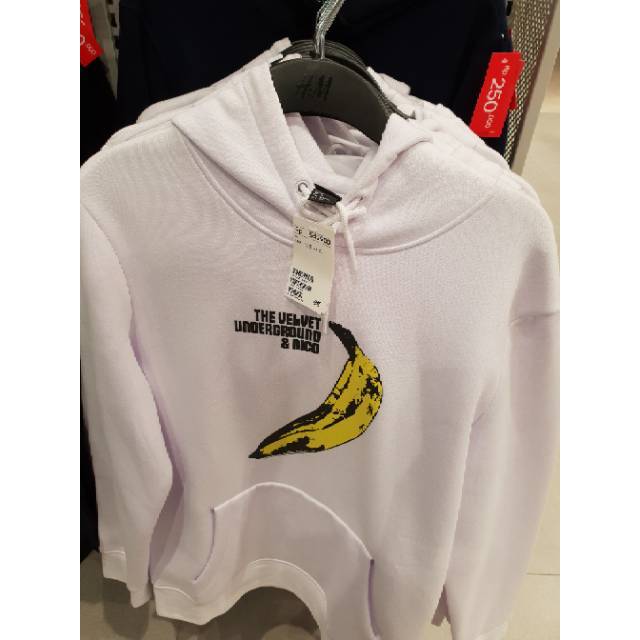 banana hoodie h&m