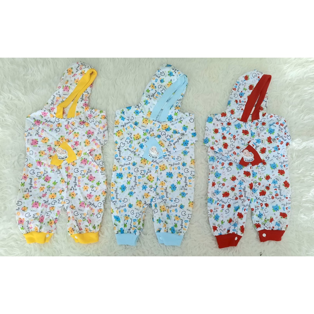 Romper Jojo Motif, Romper Anak 0-6 bulan