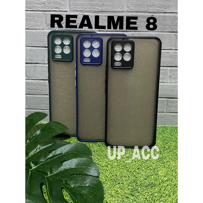 REALME 8 / REALME 8 PRO MY CHOICE Case SQUARE Fuze Dove Bumper Candy Lens CAMERA Protector Hard